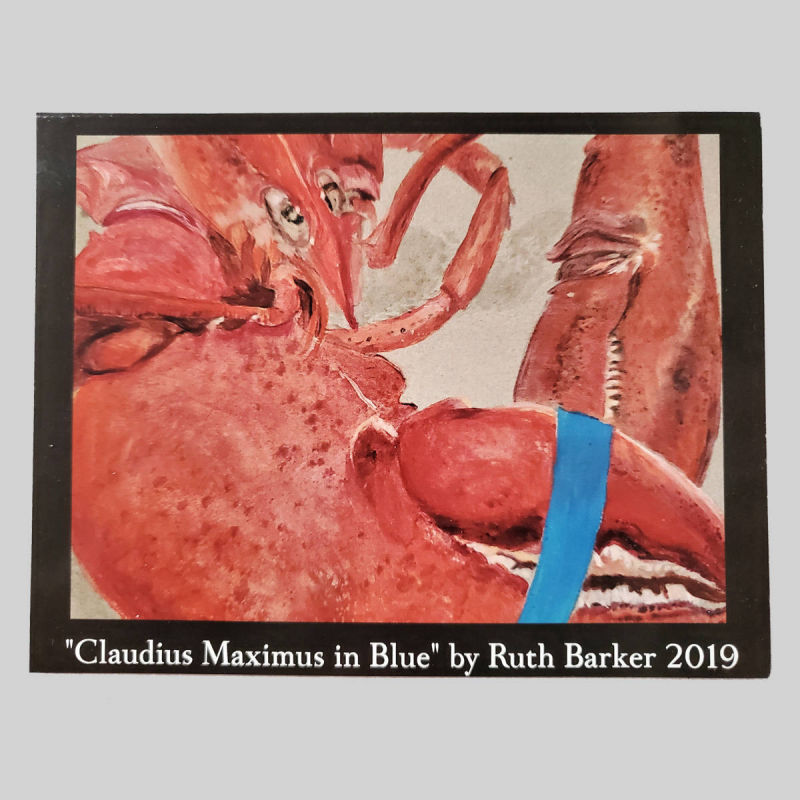Claudius Maximus in Blue 5x4 magnet