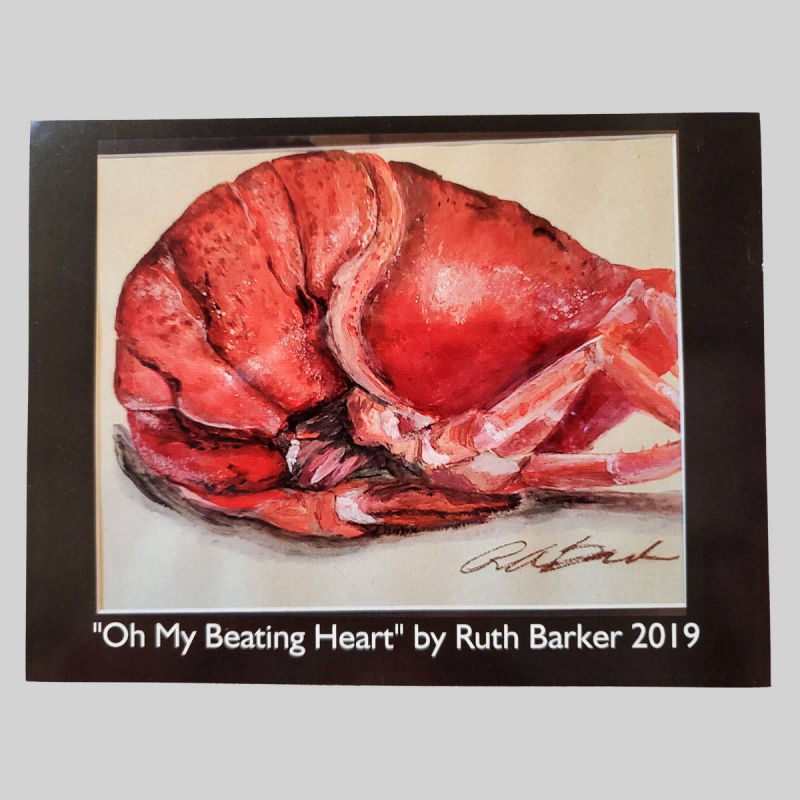 Oh My Beating Heart 5x4 magnet